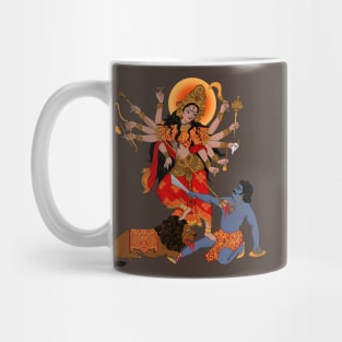 Goddess of Power : Durga (color) Mug